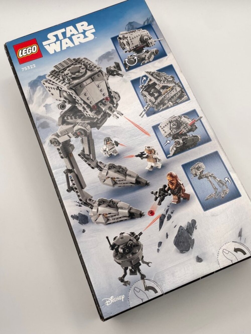 LEGO Star Wars Hoth AT-ST Walker Building Set 75322 - New In Box - Discontinued - Picture 2 of 4